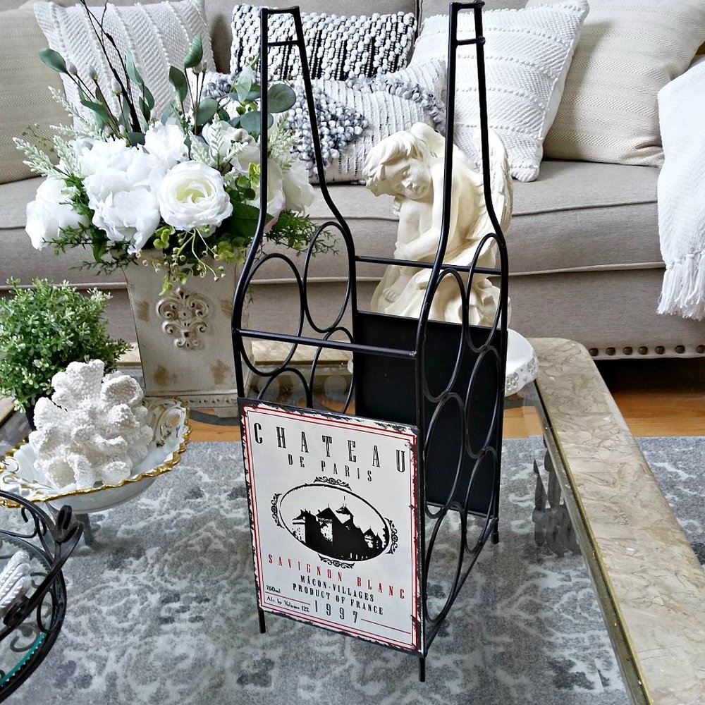 FRENCH Farmhouse COTTAGE Wine HOLDER